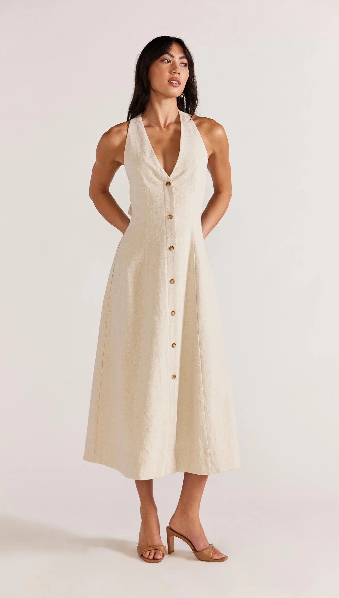 Mel one-shoulder dress by Deme by Gabriella